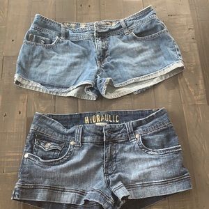 Two pairs of shorts
